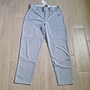 Nike Men's Gray Baseball Pants With Belt Loops - Size XXL - NWT